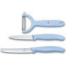 Набор из 3 ножей Victorinox Swiss Classic 6.7116.33L22, голубой